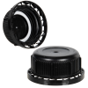 DIN45 Black FLUXX® Tamper-Evident Screw Cap